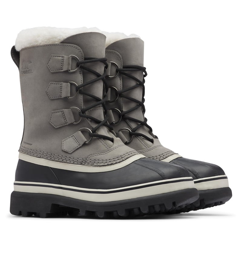 SOREL Women's Caribou Waterproof Boot - Shale, Stone - 9 - Image 4